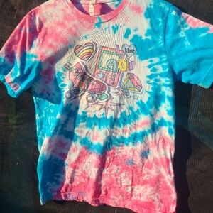 Hand tie dyed "the 90s" shirt
